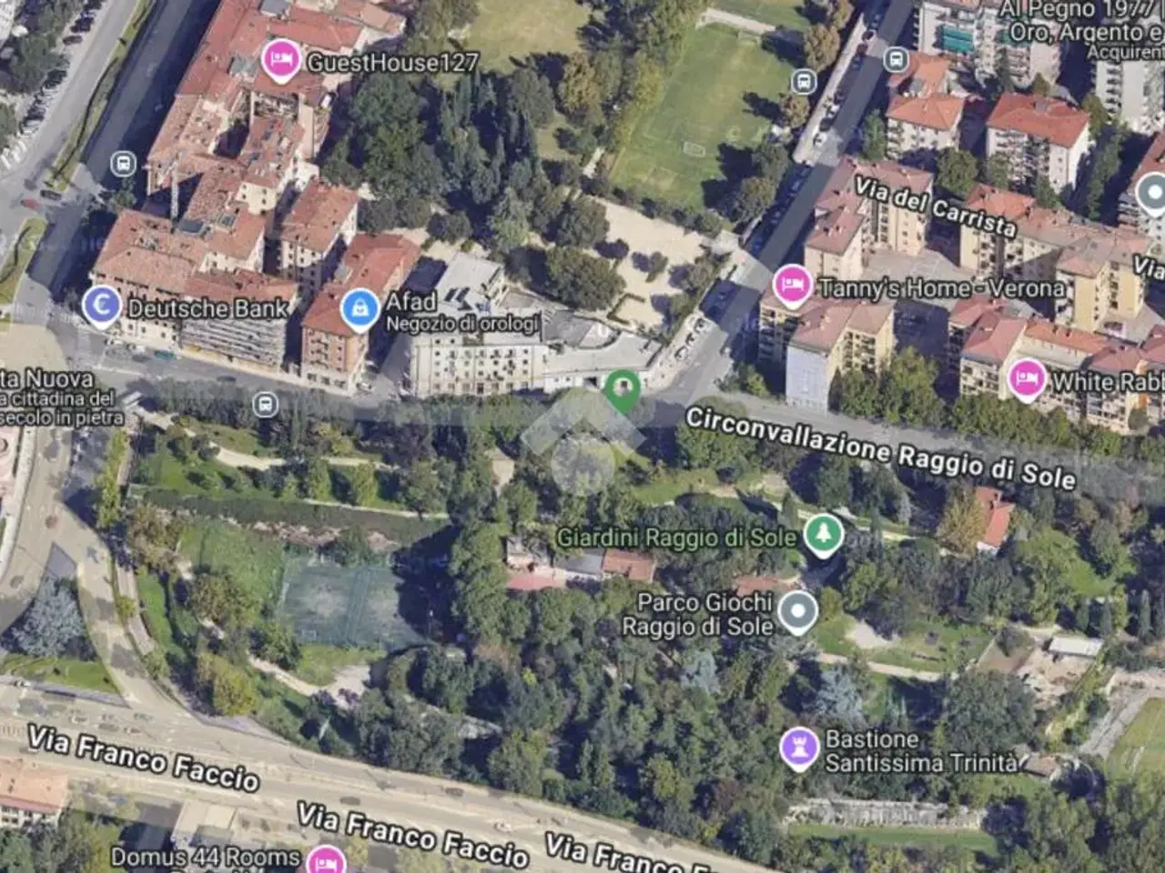 Ufficio in Circonvallazione Raggio di Sole 9, Verona, {3} - Planimetria 1