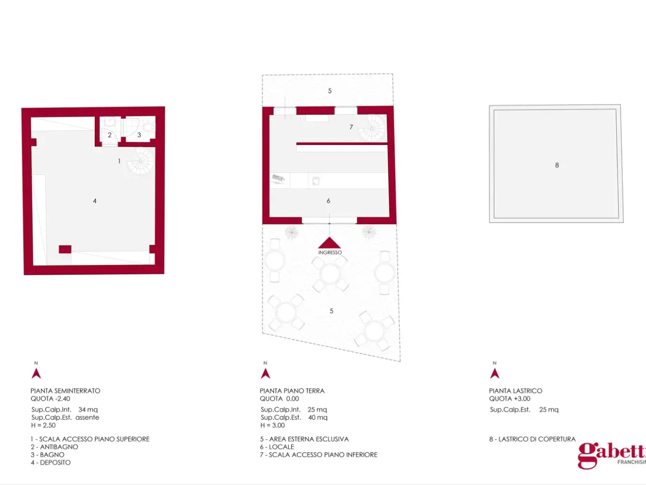 Negozio in Via dell'Epomeo 334b, Napoli, {3} - Planimetria 1