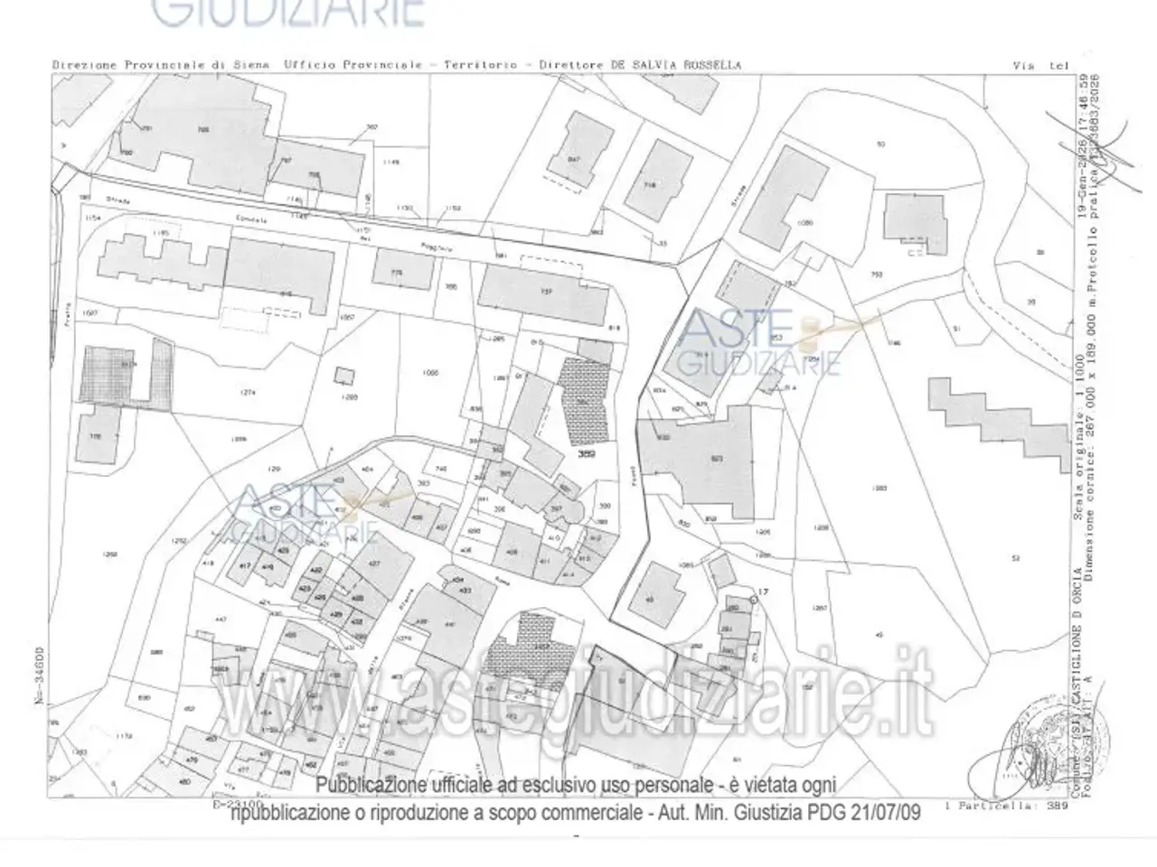 Magazzino in Via Senese, 53023 Castiglione d'Orcia Si, Italia 53023, Castiglione D'Orcia, {3} - Planimetria 1