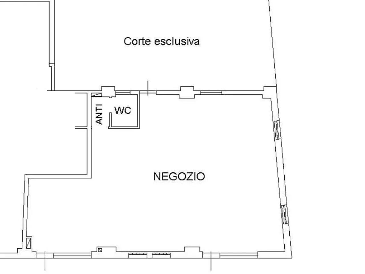 Negozio in , Modena, {3} - Planimetria 1
