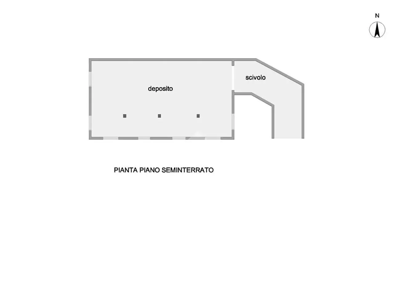 Magazzino in Via Galileo Galilei 263, Giulianova, {3} - Planimetria 1