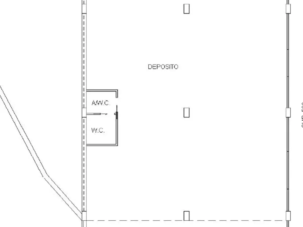 Negozio in Via Colonnelle, Albano Laziale, {3} - Planimetria 1