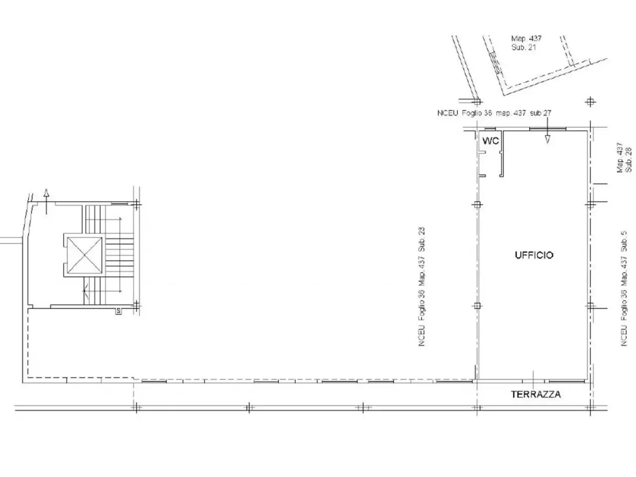 Ufficio in Via Roma, N. 1, Olbia, {3} - Planimetria 1