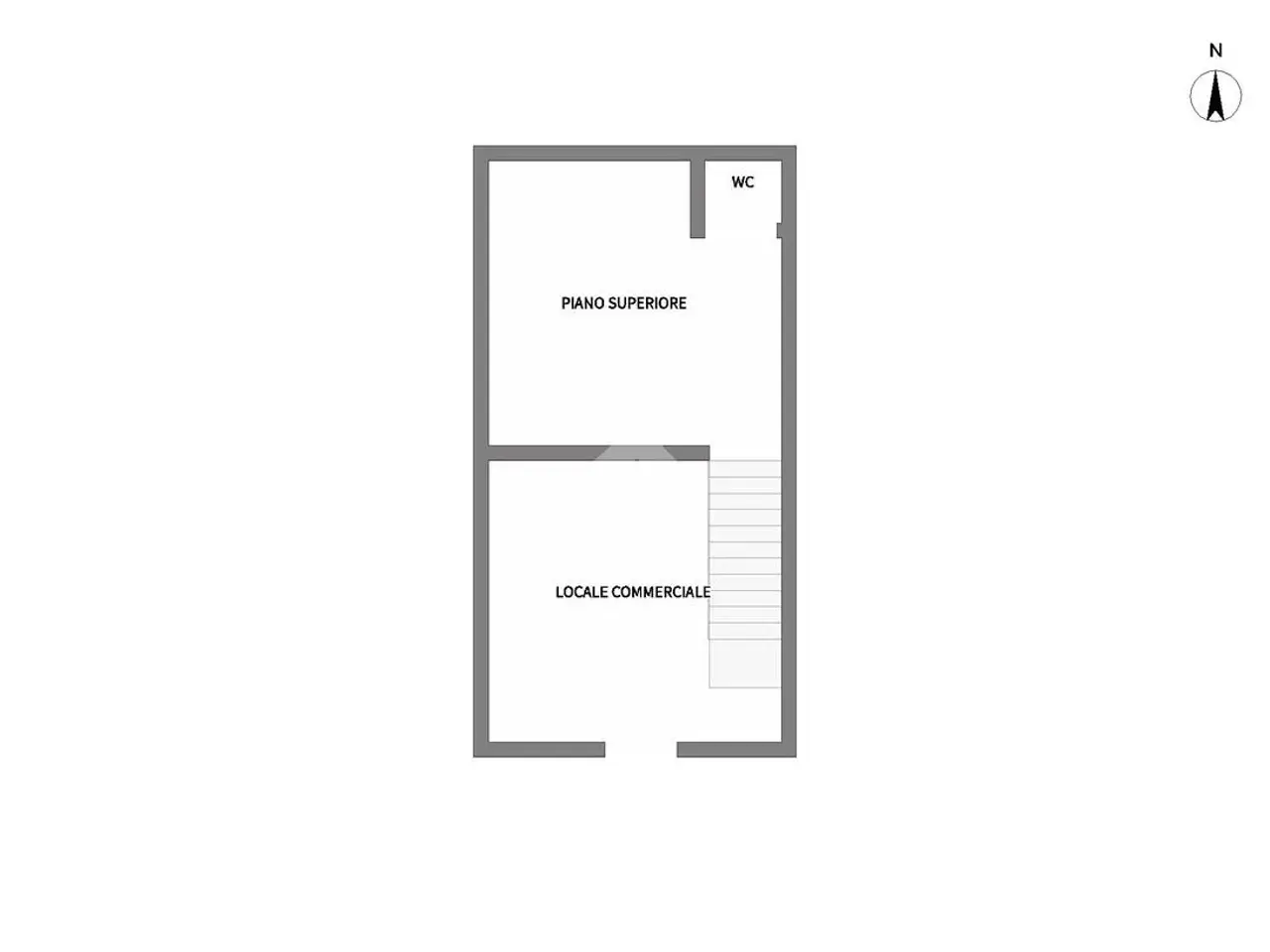 Negozio in Via Salvator Rosa 351, Napoli, {3} - Planimetria 1