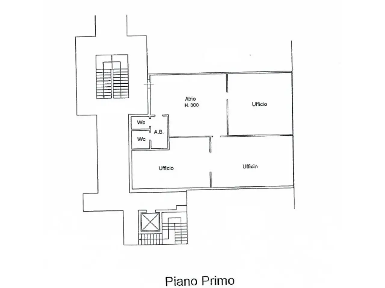 Ufficio in Via delle Macchinette 14, Crema, {3} - Planimetria 1