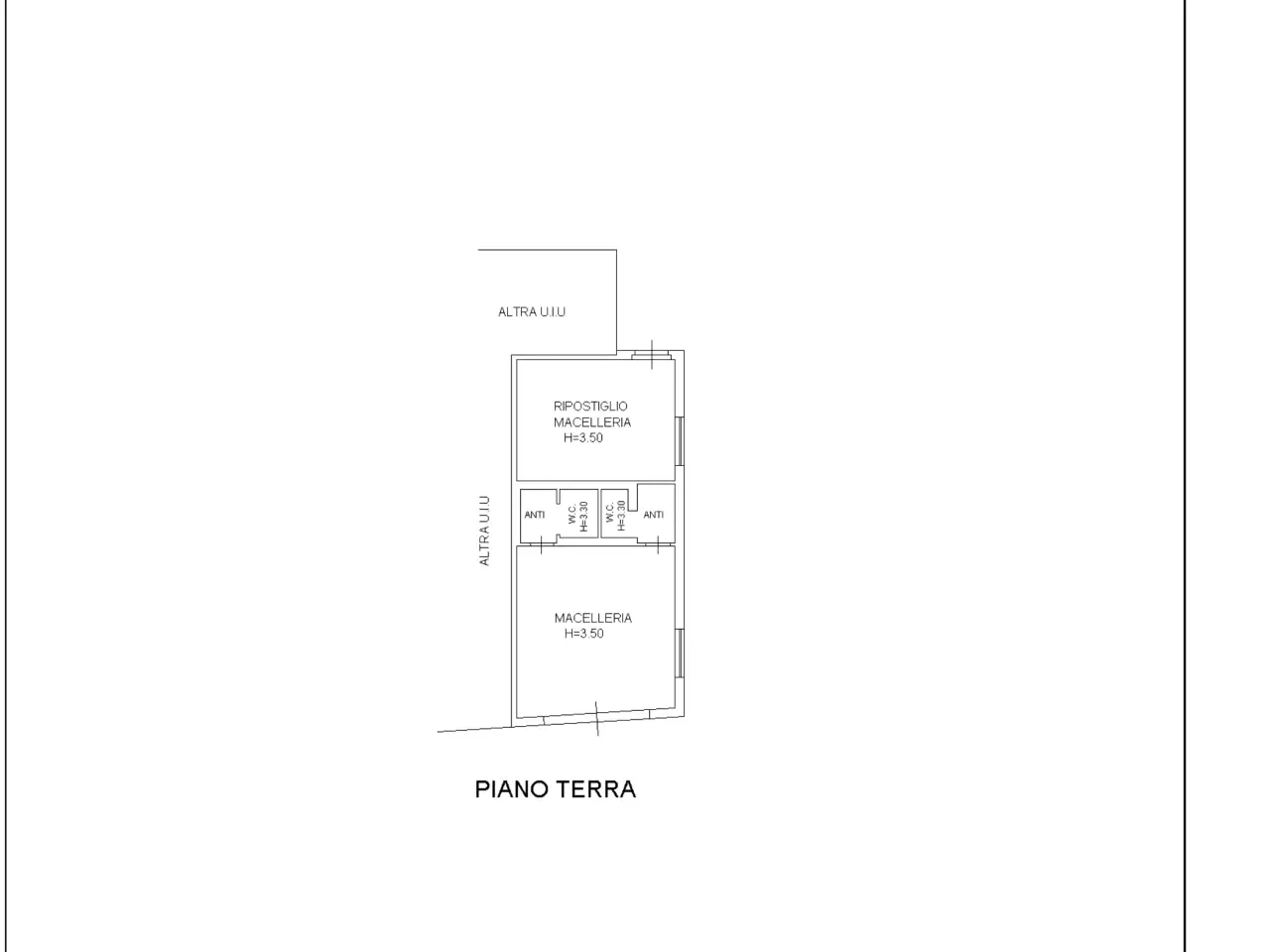 Locale commerciale in , Castelfranco Di Sotto, {3} - Planimetria 1