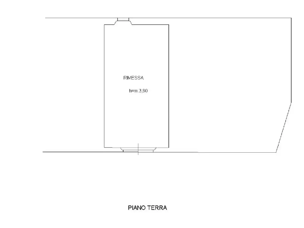 Magazzino in Via Tazzerina E Sardigna 6, Pistoia, {3} - Planimetria 1