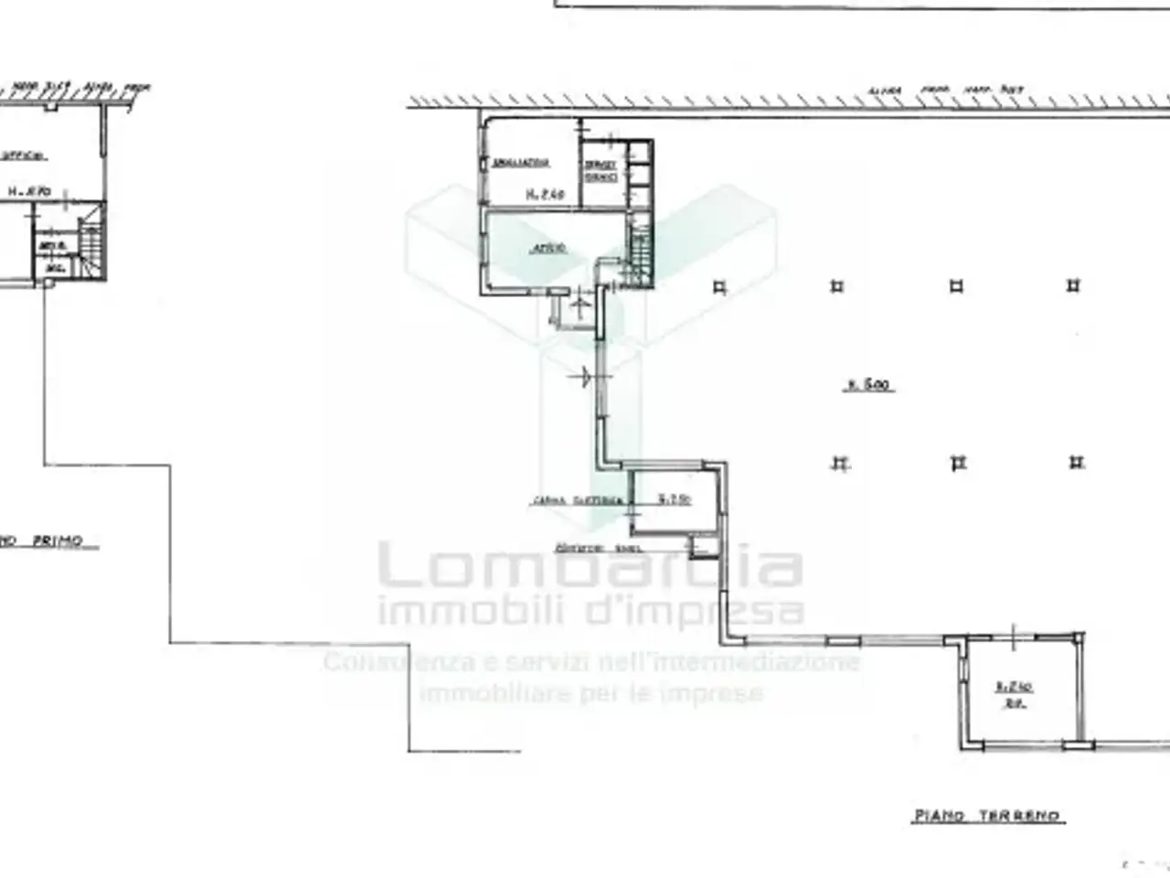 Capannone in Via alle Villette 42, Mandello Del Lario, {3} - Planimetria 1