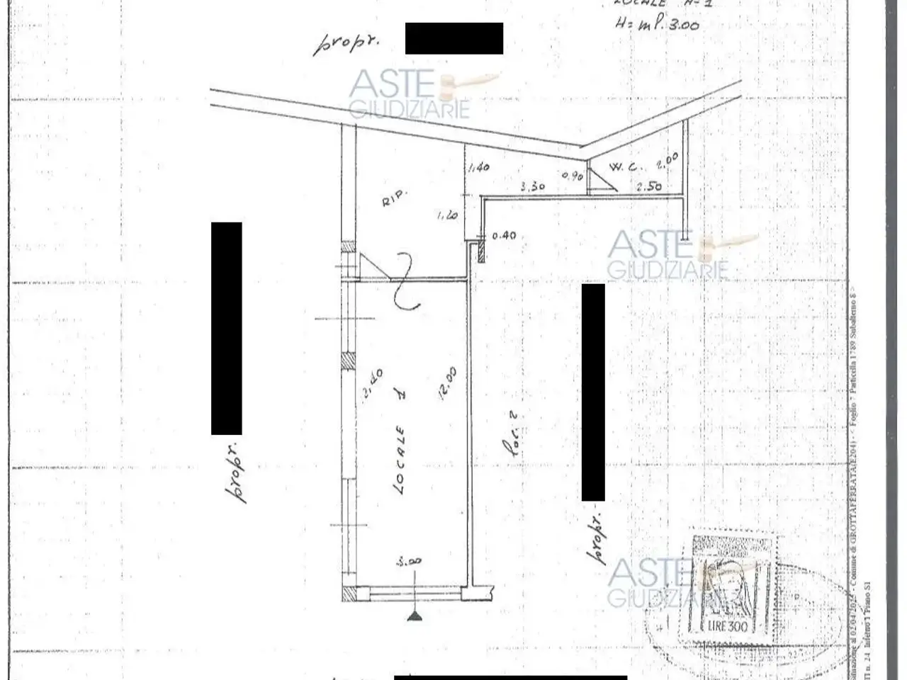 Magazzino in Via delle Sorgenti 28 28, Frascati, {3} - Planimetria 1