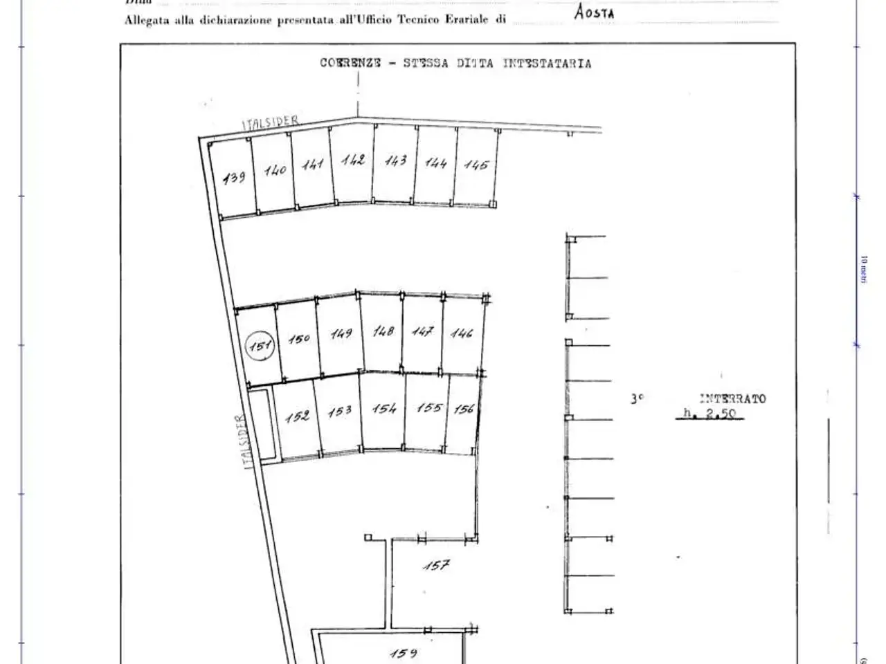 Locale commerciale in Corso Battaglione Aosta 16, Aosta, {3} - Planimetria 1