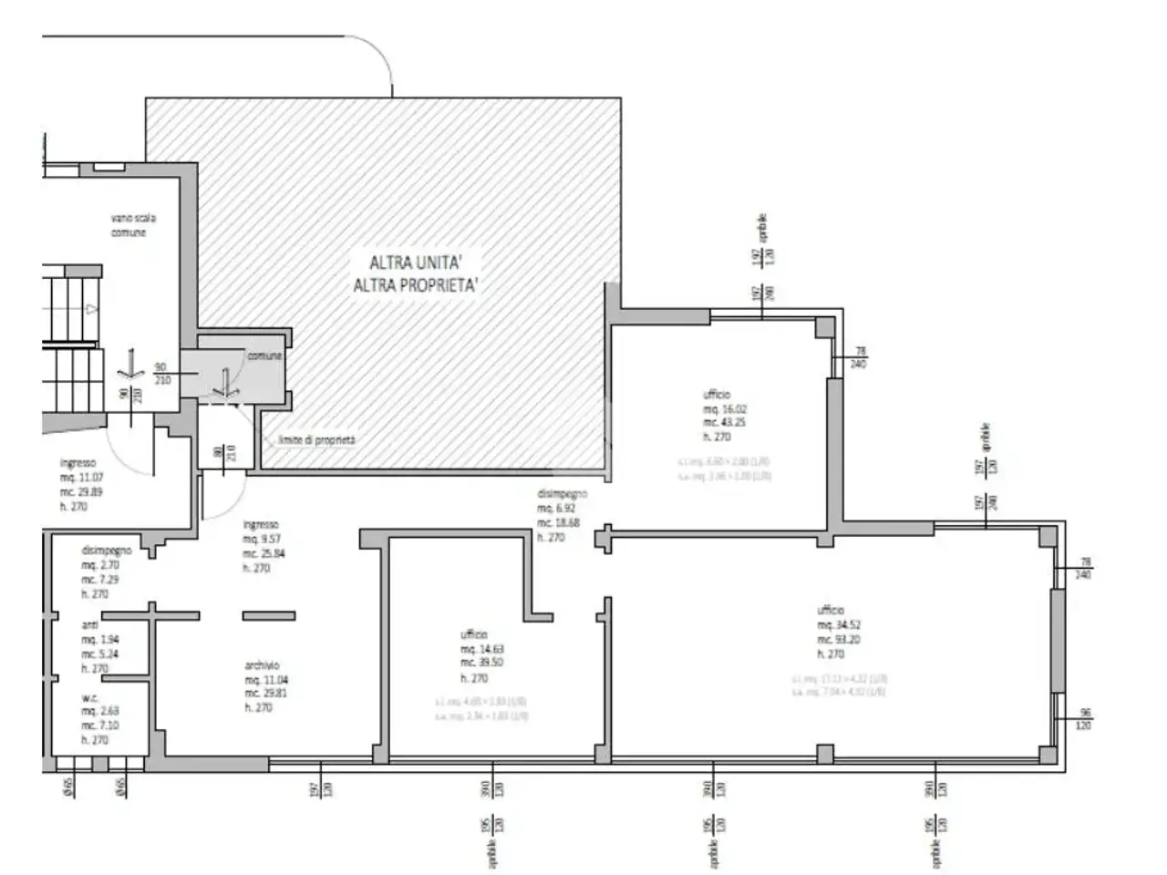 Ufficio in Via Pionca 34, Pianiga, {3} - Planimetria 1