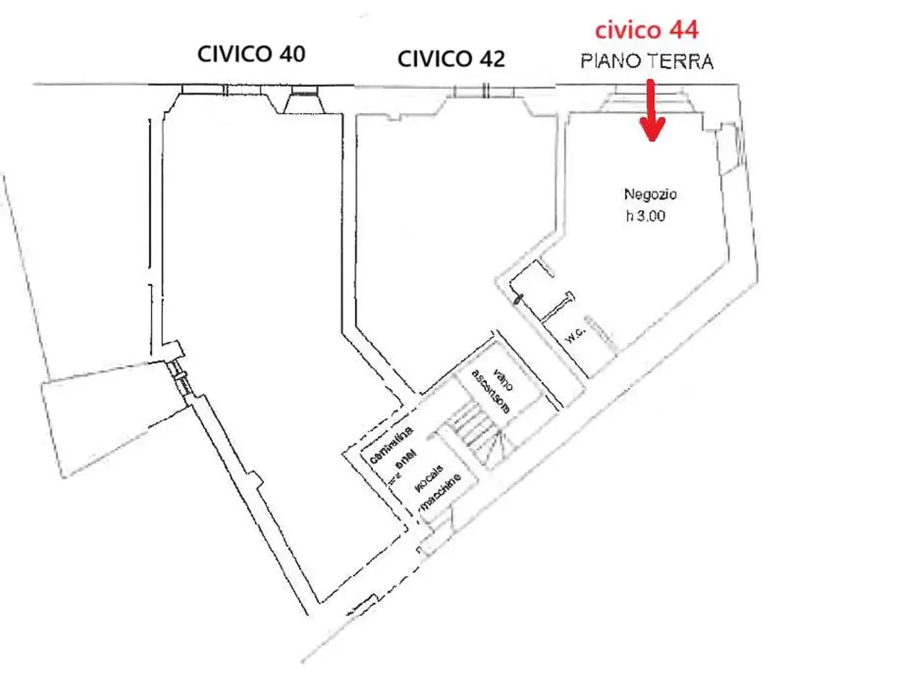 Negozio in Via Pizzecolli 44, Ancona, {3} - Foto 2