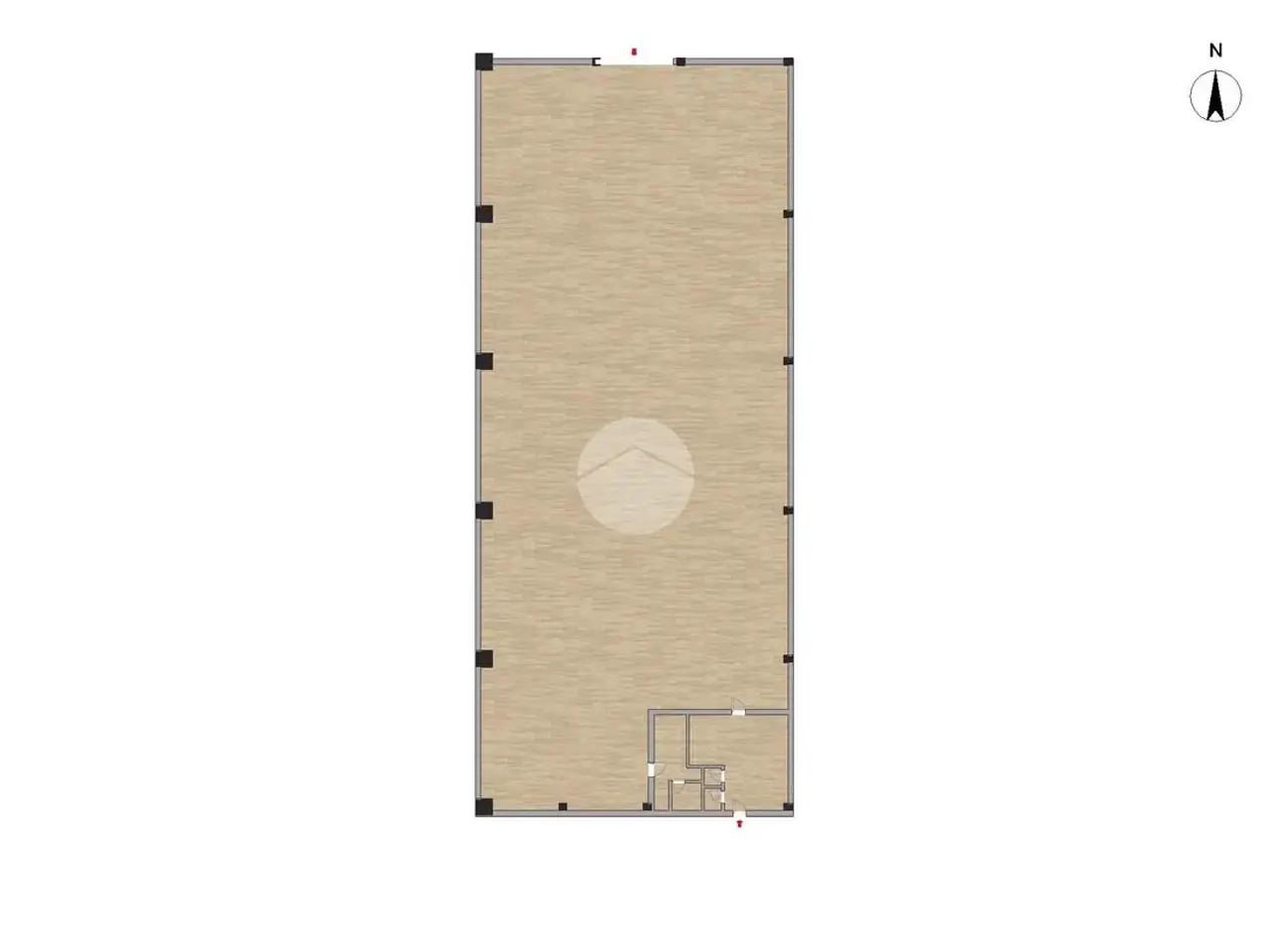 Capannone in Via Louis BléRiot 18, Montichiari, {3} - Planimetria 1