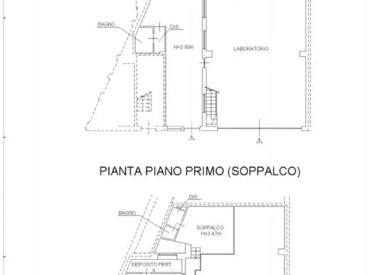 Capannone in Via Buniva Michele 3, Torino, {3} - Planimetria 1