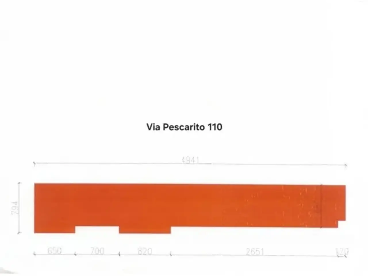 Ufficio in Via Pescarito 110, San Mauro Torinese, {3} - Planimetria 1