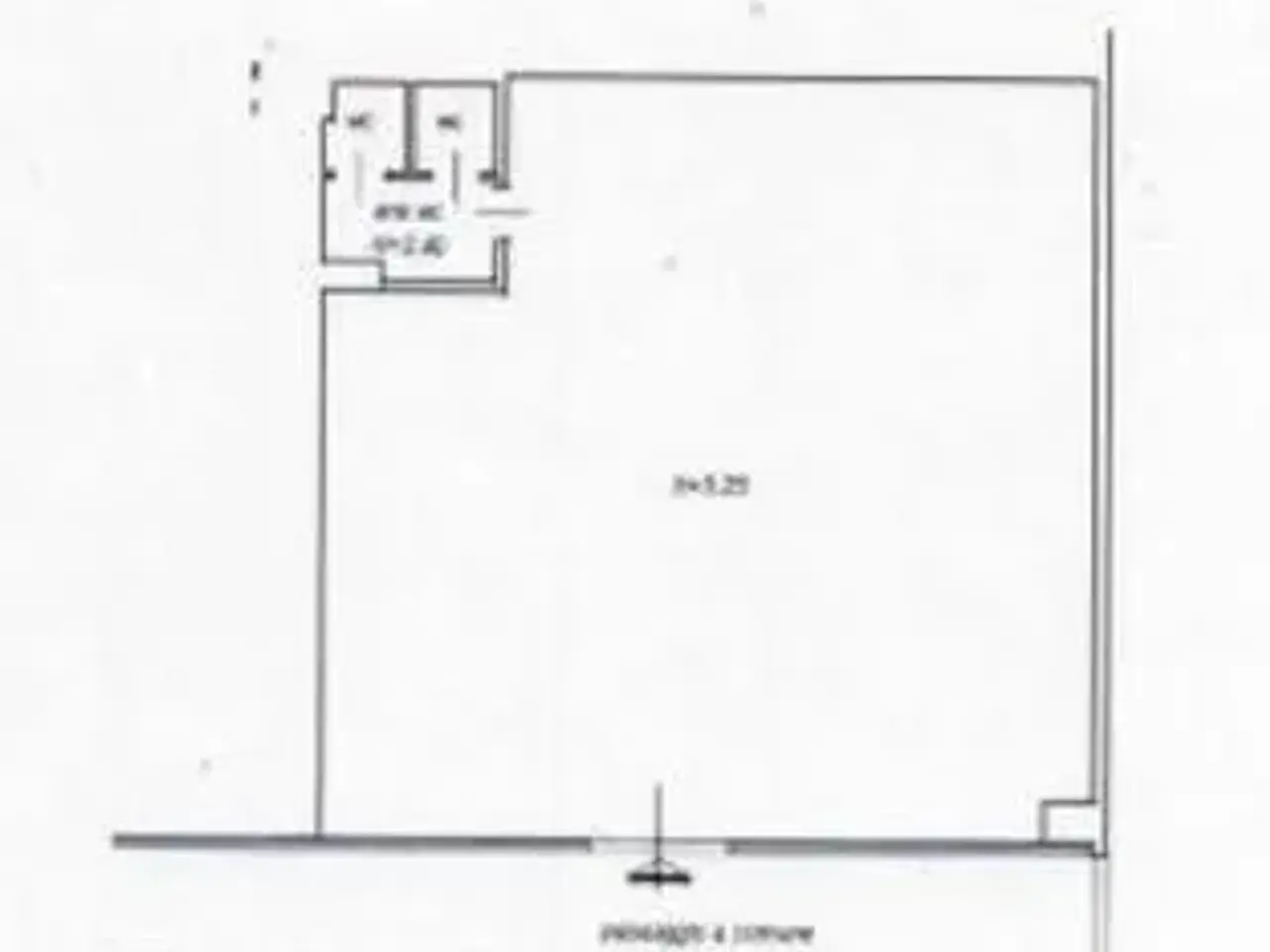 Palazzina commerciale in Via Ilio Barontini 26, Scandicci, {3} - Planimetria 1