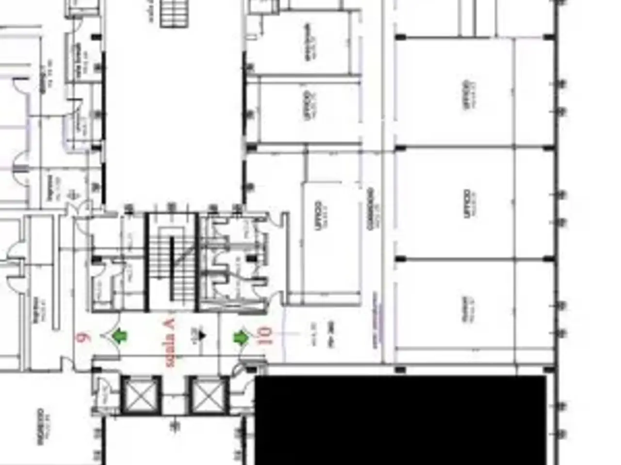 Ufficio in Via Roma, Cassina De' Pecchi, {3} - Planimetria 1