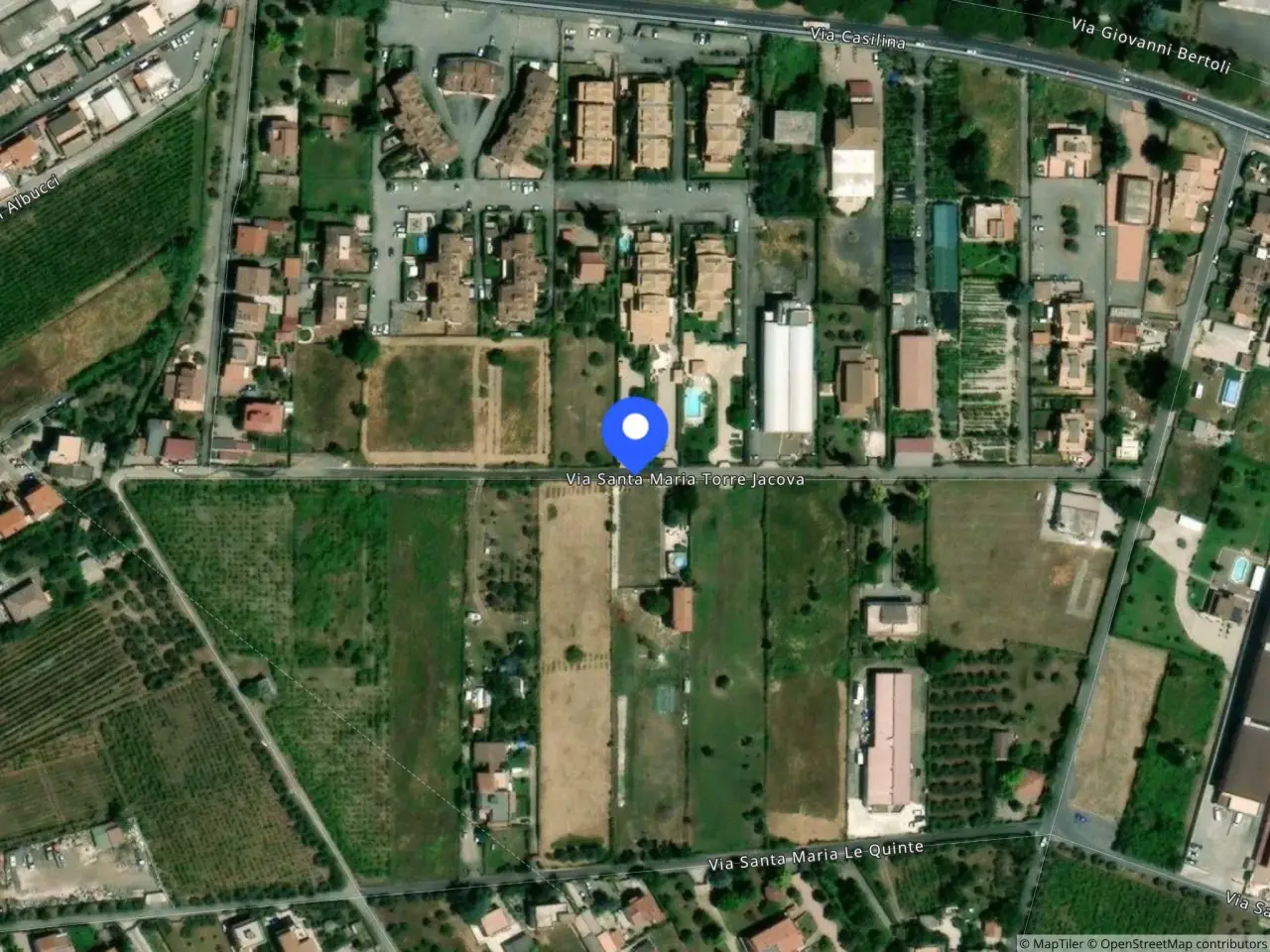 Fabbricato misto in Via S. Maria Le Quinte, Montecompatri, {3} - Foto 1