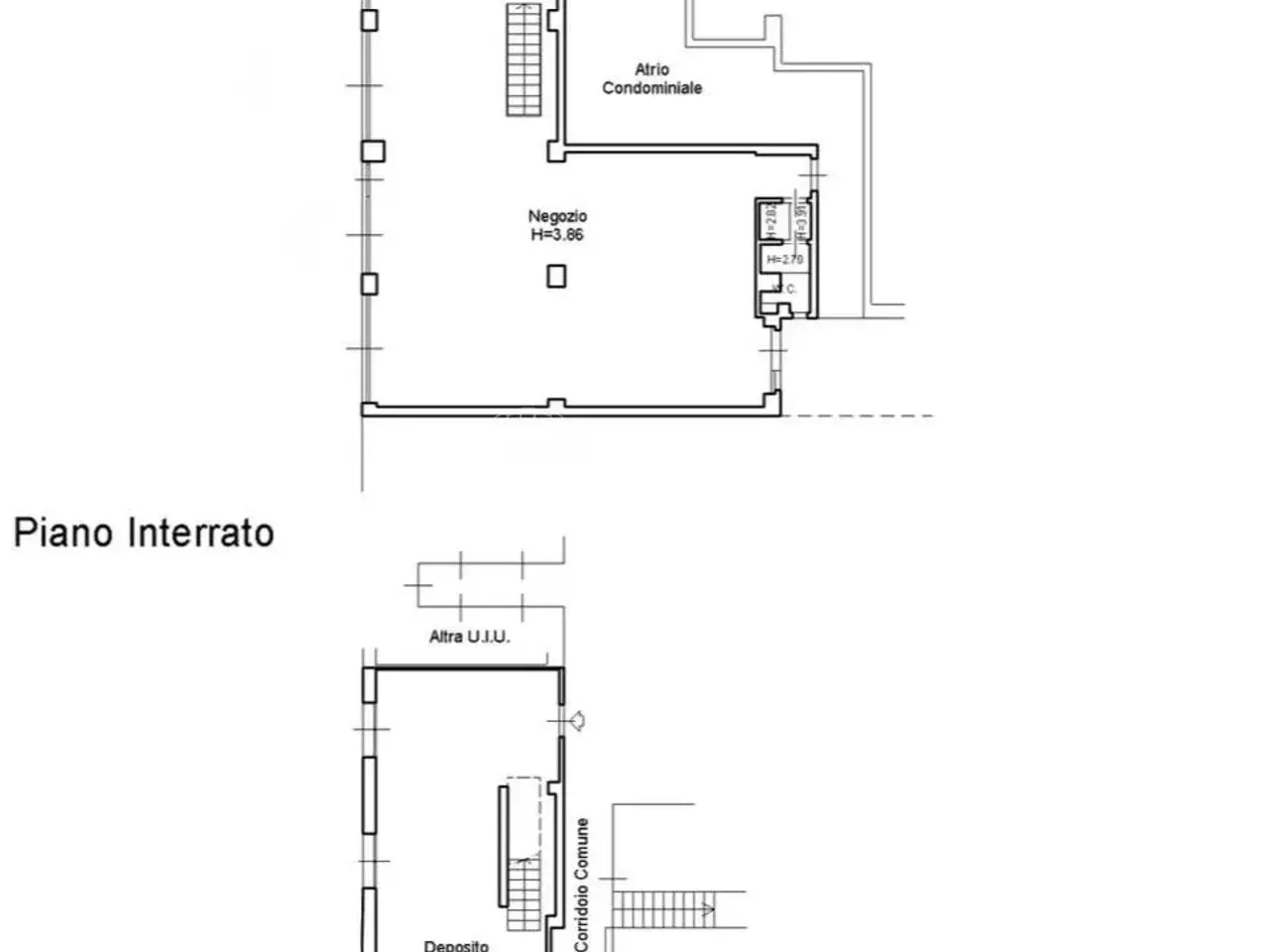 Negozio in Via del Riale, Parabiago, {3} - Planimetria 1