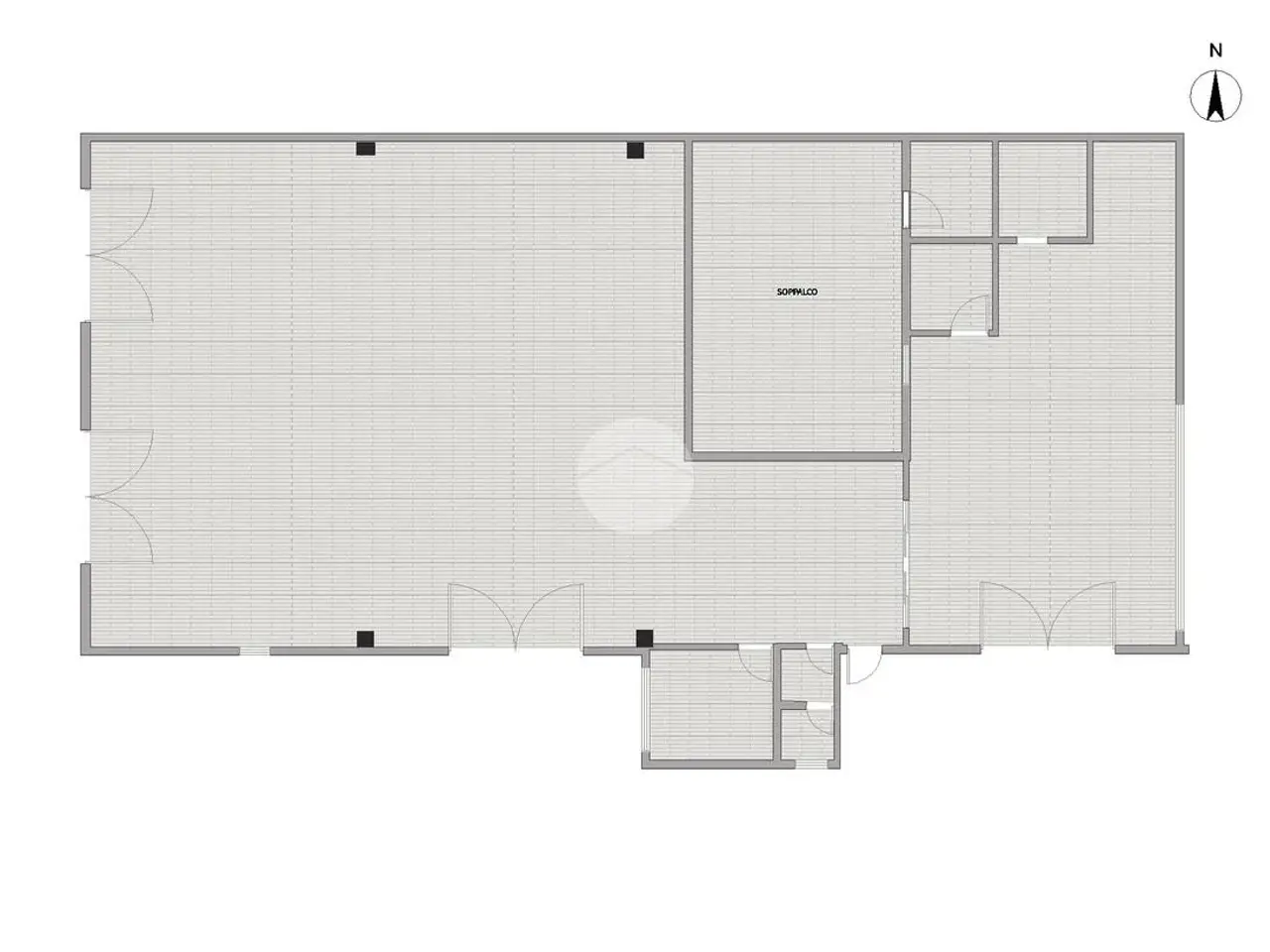 Capannone in Via Caduti del Lavoro 52, Carpenedolo, {3} - Planimetria 1