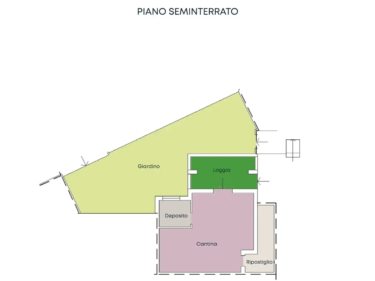 Magazzino in Via Aldo Moro, Capoterra, {3} - Planimetria 1