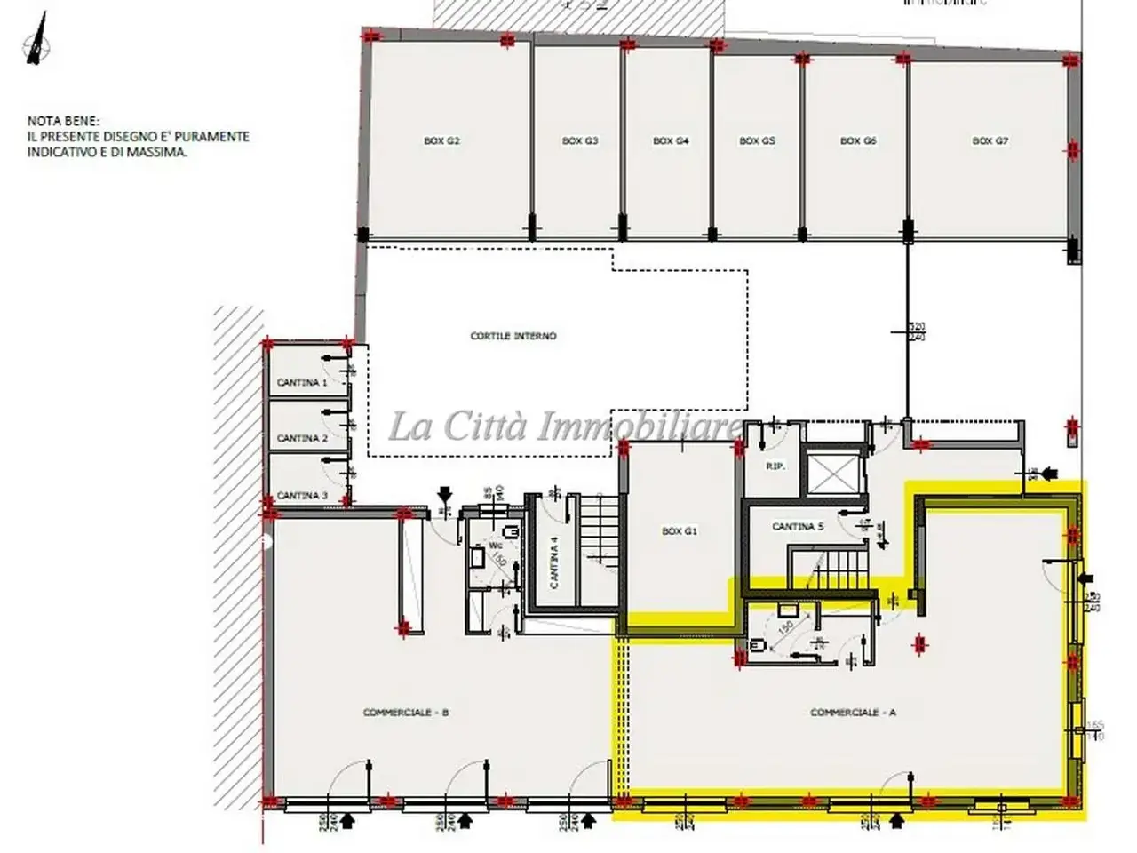 Negozio in Viale Beato Quagliotti 2, Galliate, {3} - Foto 2