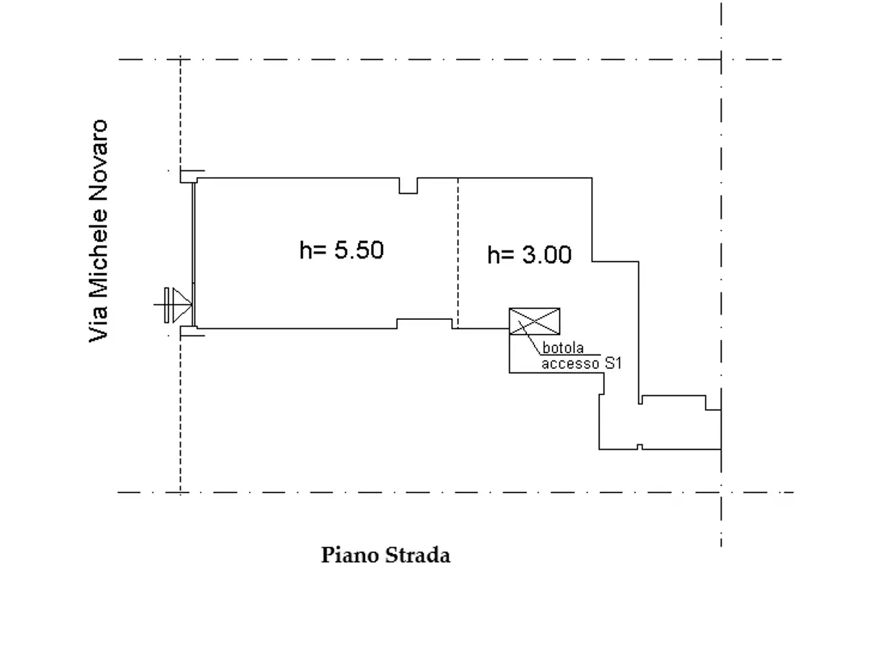 Palazzina commerciale in , Genova, {3} - Planimetria 1