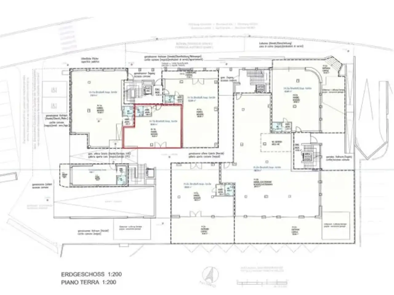 Negozio in Via Bolzano, Lana, {3} - Planimetria 1