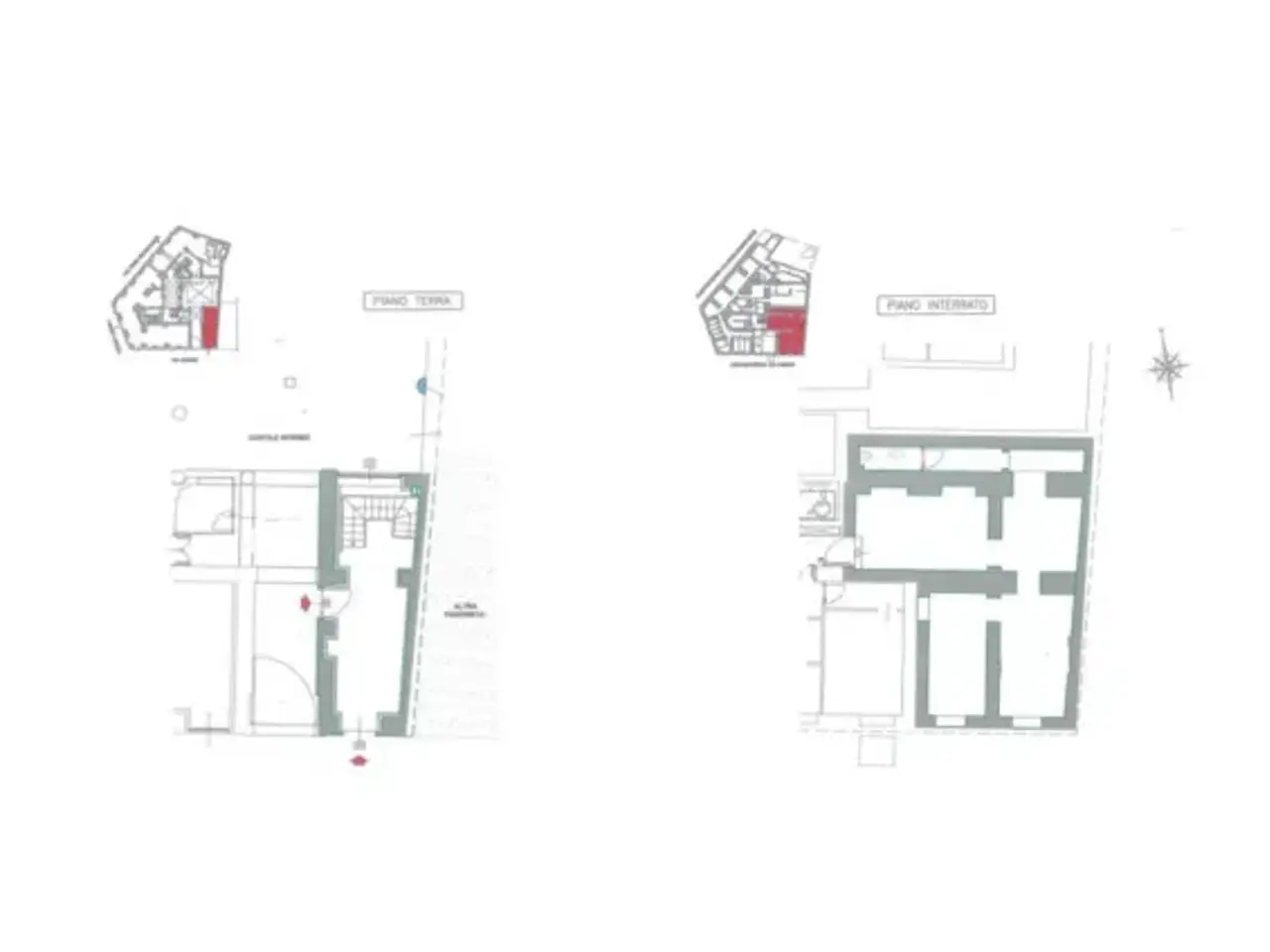 Ufficio in Foro Buonaparte, Milano, {3} - Planimetria 1