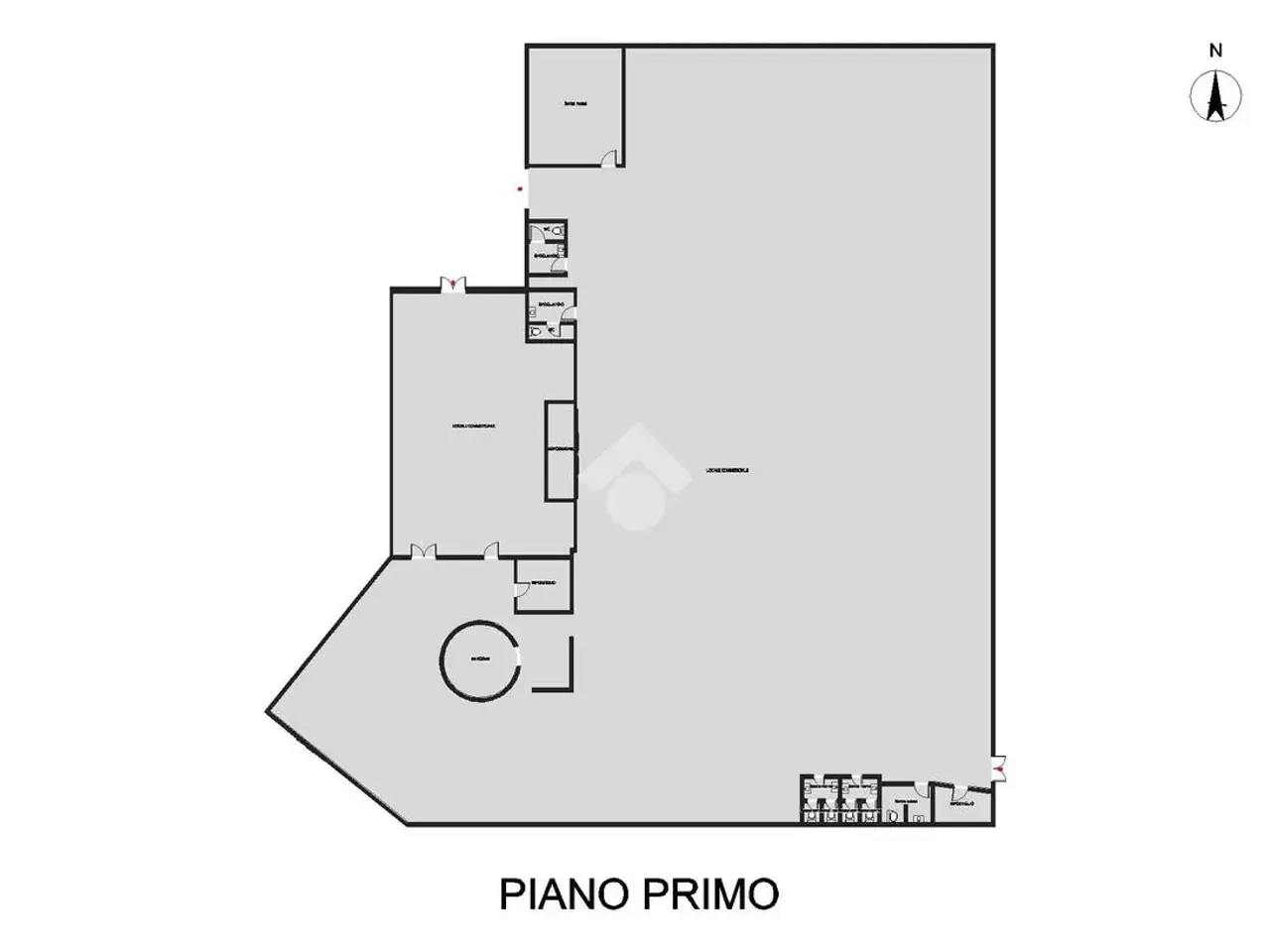 Negozio in Via Kennedy, Verolanuova, {3} - Planimetria 1