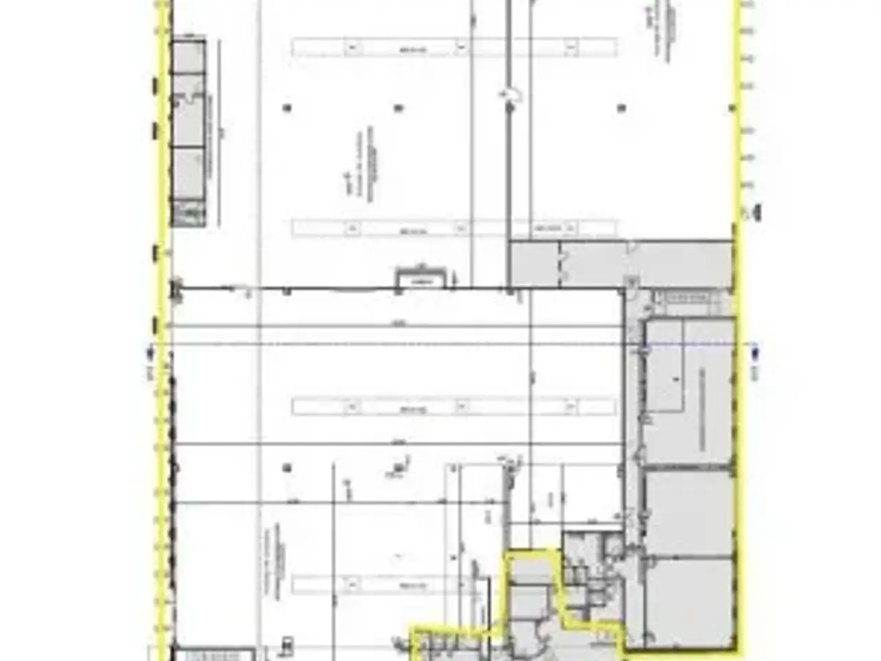 Capannone in Viale Alcide De Gasperi, Rho, {3} - Planimetria 1