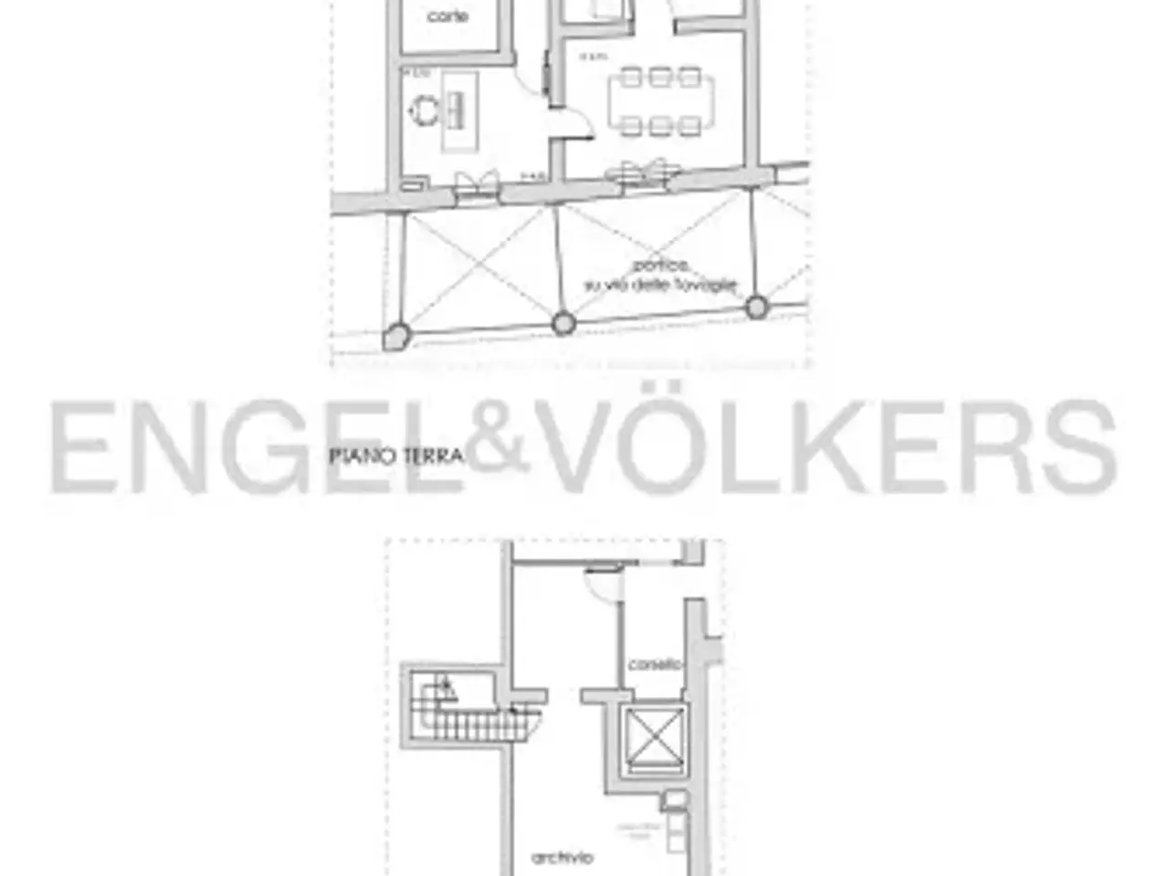 Ufficio in Via delle Tovaglie, Bologna, {3} - Planimetria 1