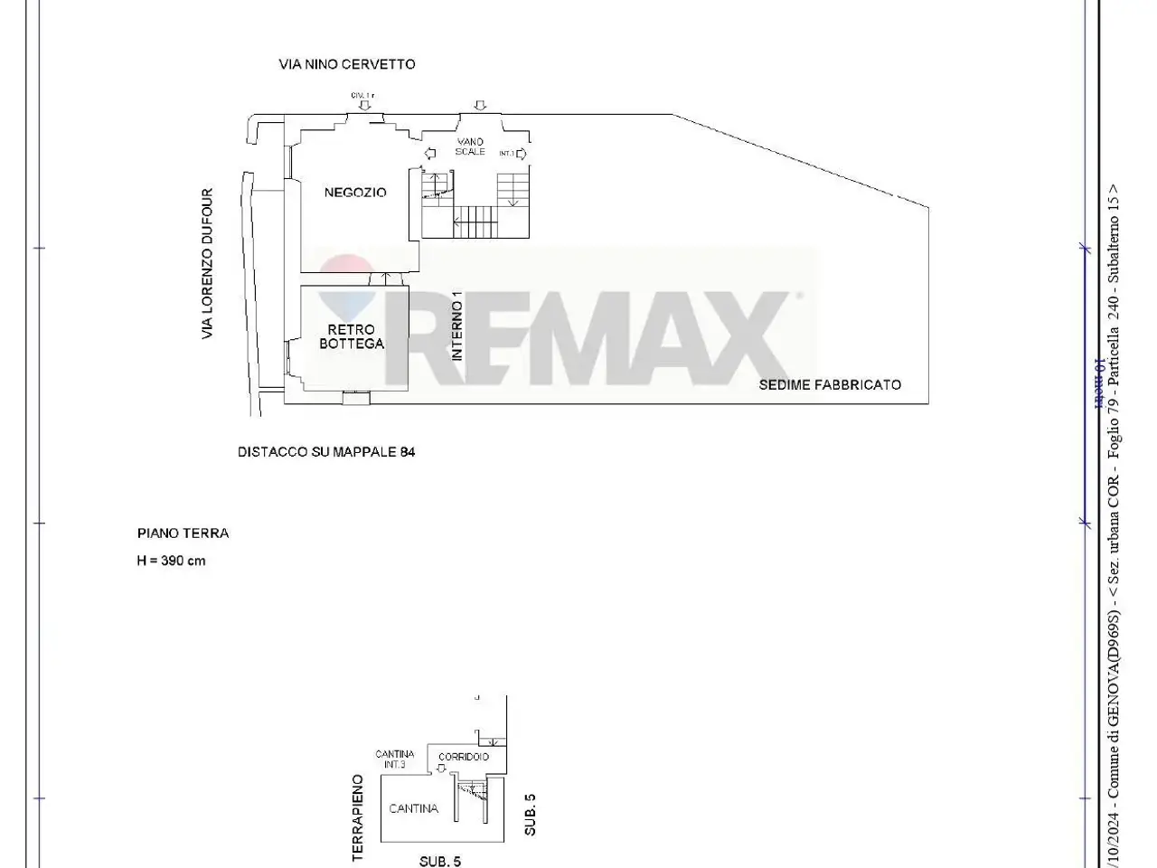 Esercizio commerciale in , Genova, {3} - Planimetria 1