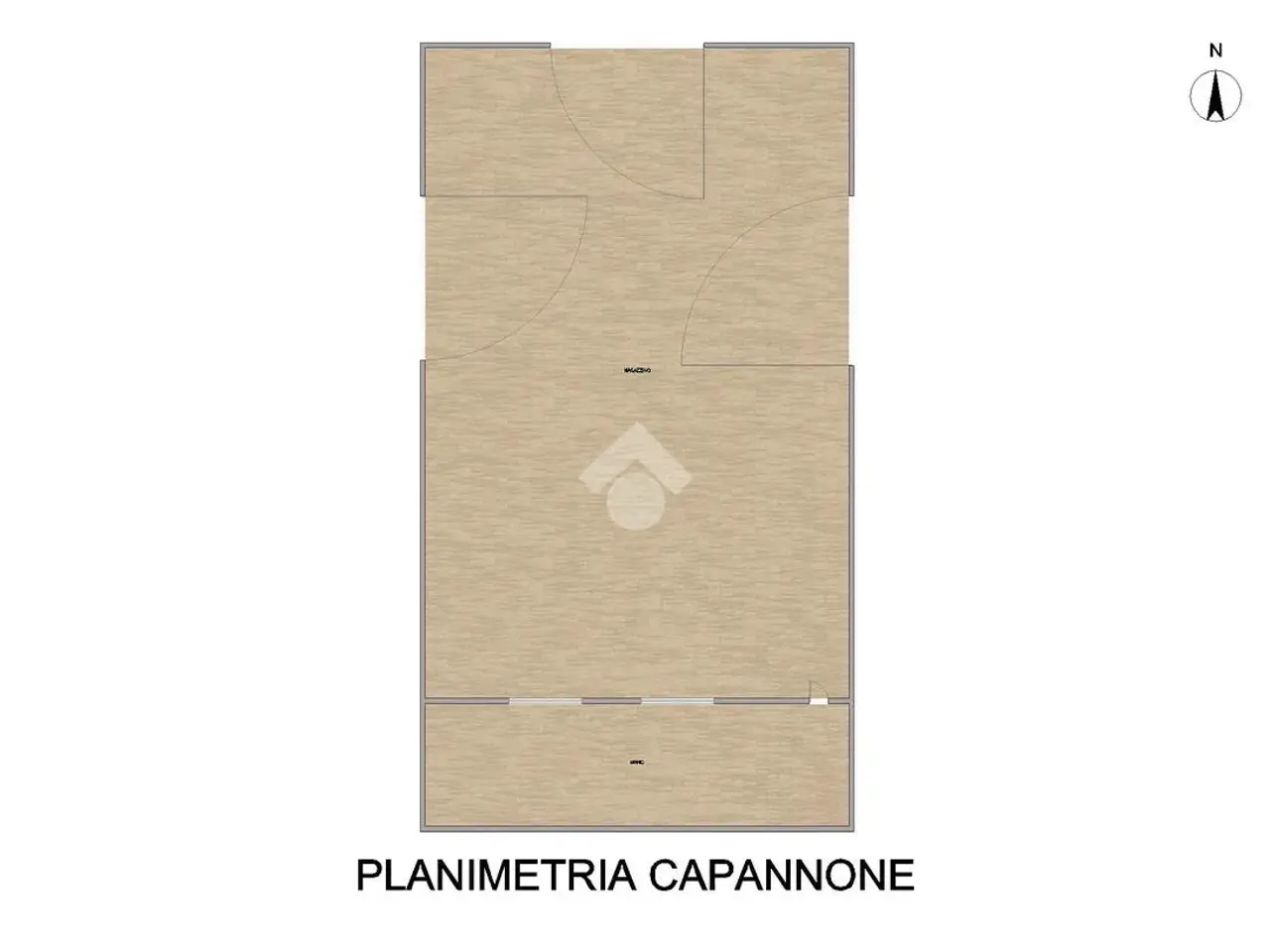 Capannone in Via Filippo Cassoli 21, Piacenza, {3} - Planimetria 1