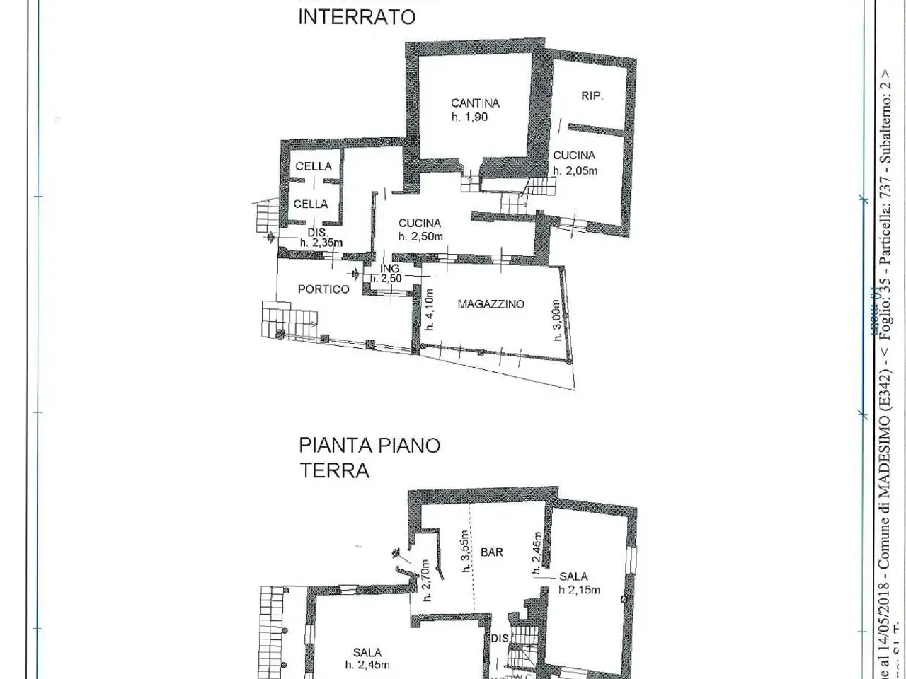 Albergo in Via Mottaletta, Madesimo, {3} - Planimetria 1