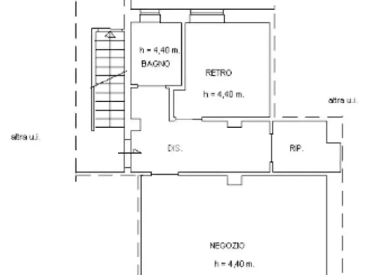 Ufficio in Via Don Bosco 23, Torino, {3} - Planimetria 1