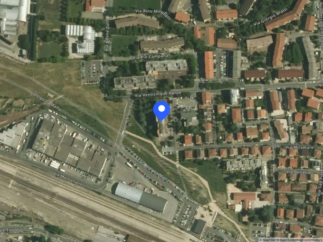 Fabbricato misto in Via Sacco E Vanzetti, 38, 47521 Cesena Fc, Italia 38, Cesena, {3} - Foto 1
