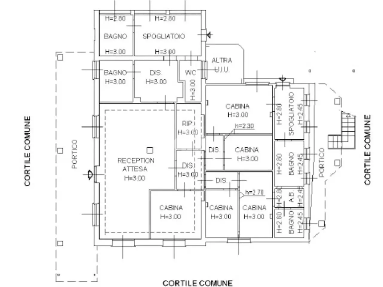 Laboratorio in Via Fratelli Cervi 13, Cusago, {3} - Planimetria 1