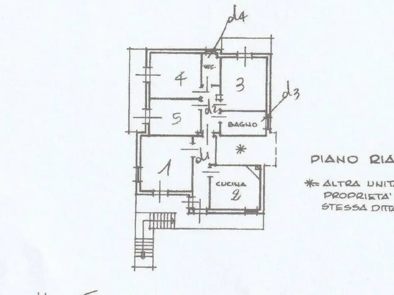 Villa in Strada della Necropoli S.N.C., Pesaro - Planimetria 1