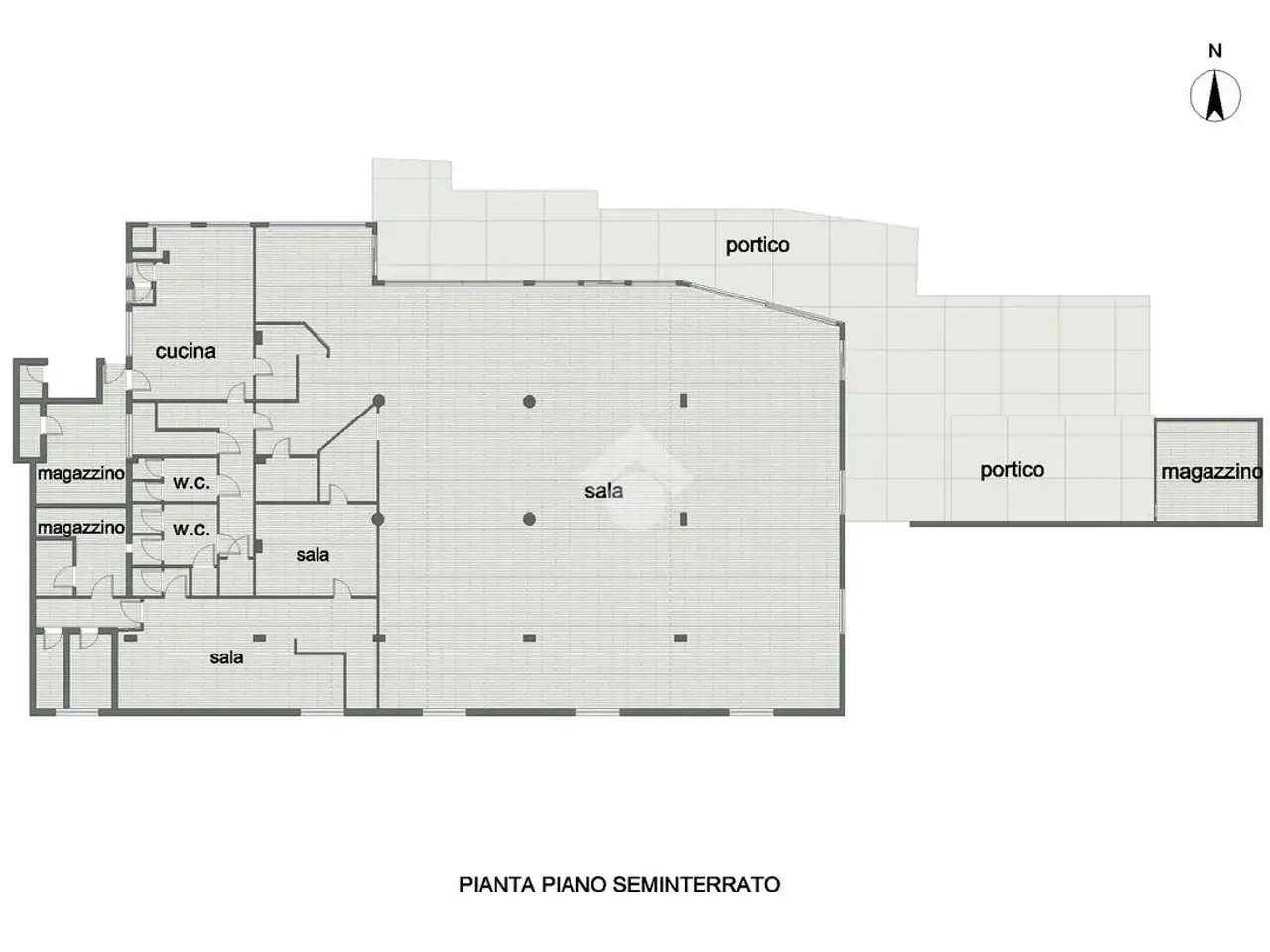 Palazzina commerciale in Via Catanzaro 16, Castellalto, {3} - Planimetria 1