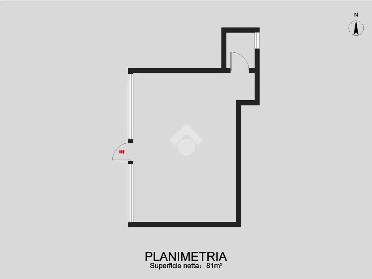 Negozio in Via Chiesa 40, Fontaniva, {3} - Planimetria 1
