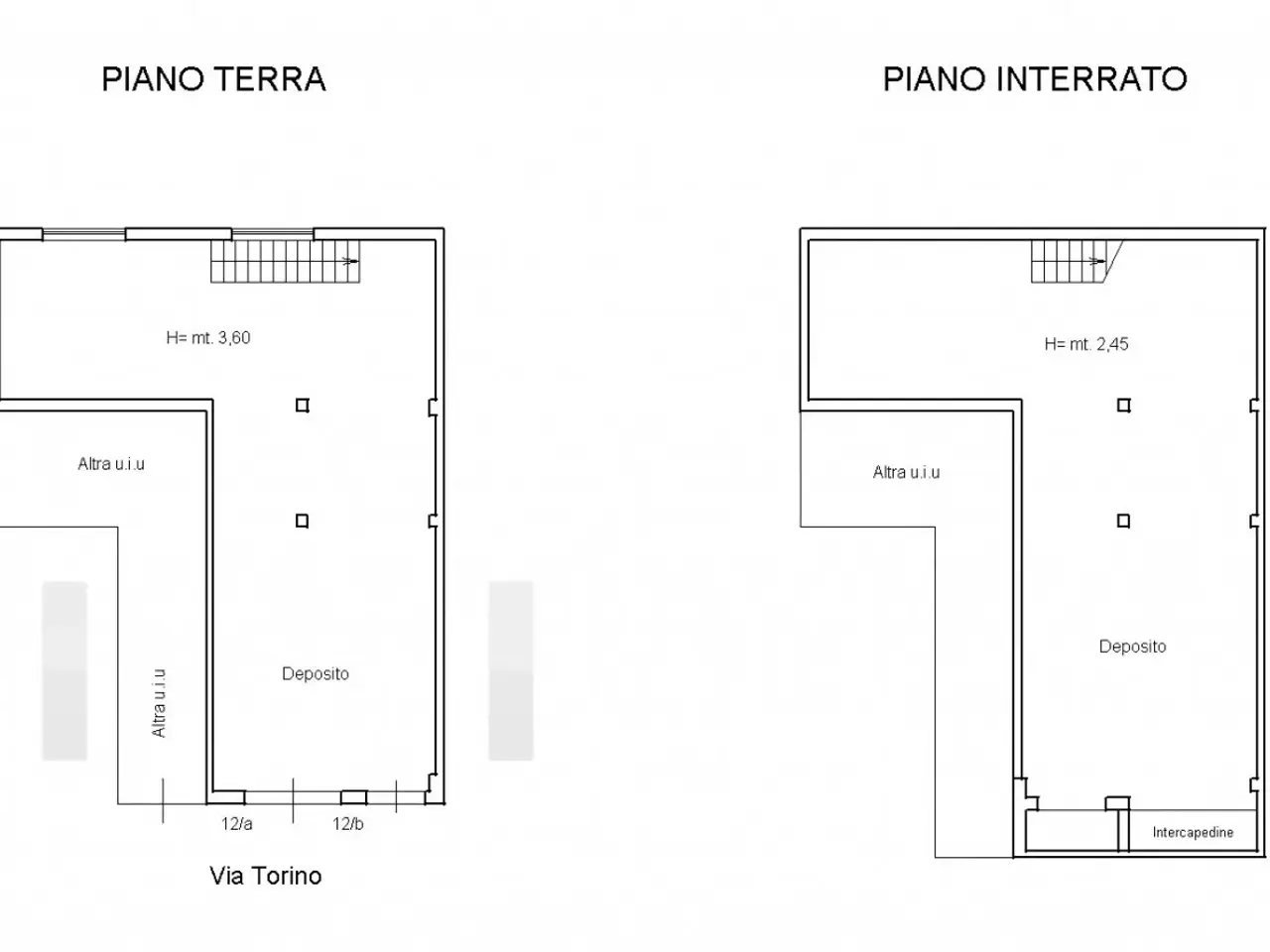 Negozio in Via Torino, 12, Andria, {3} - Planimetria 1