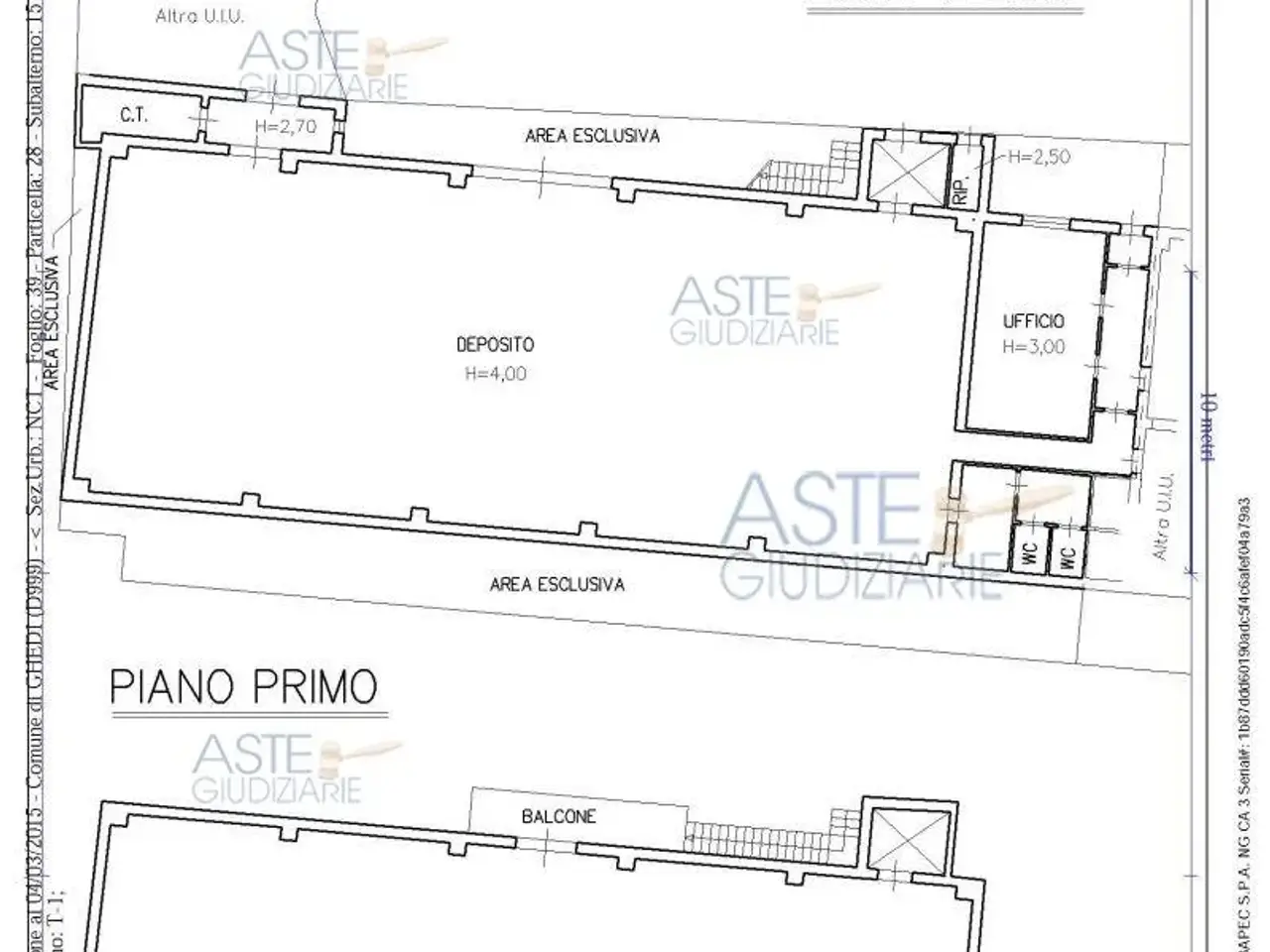 Magazzino in Via Caravaggio 20 20, Ghedi, {3} - Planimetria 1