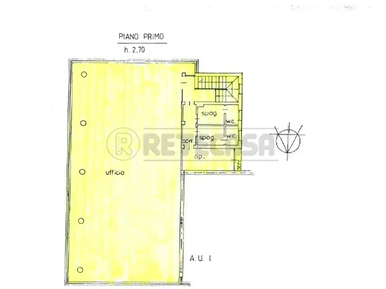 Ufficio in Via Blozano, Torri Di Quartesolo, {3} - Planimetria 1