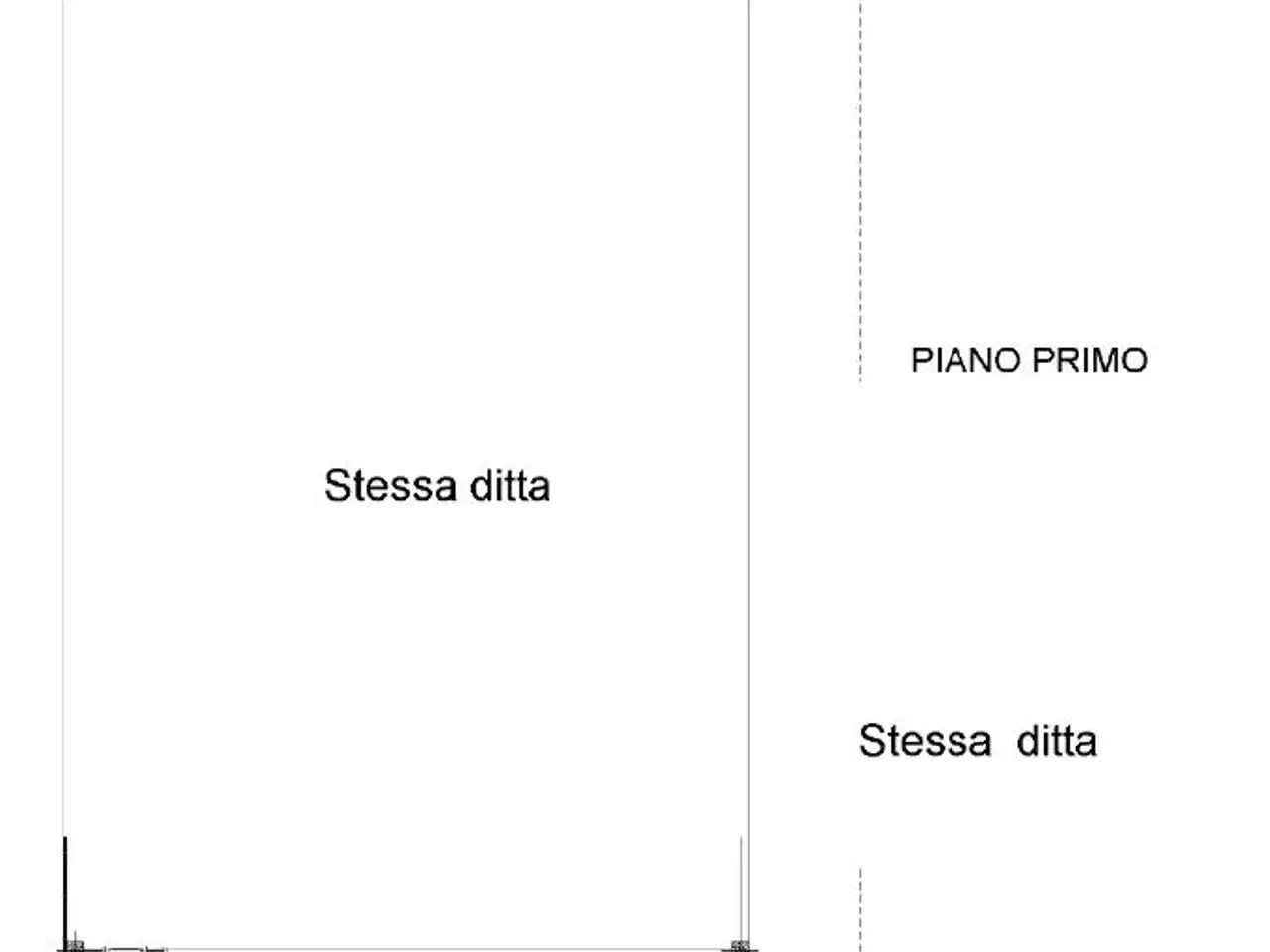 Capannone in Via Fabbrica da Fer 15, Bussoleno, {3} - Planimetria 1