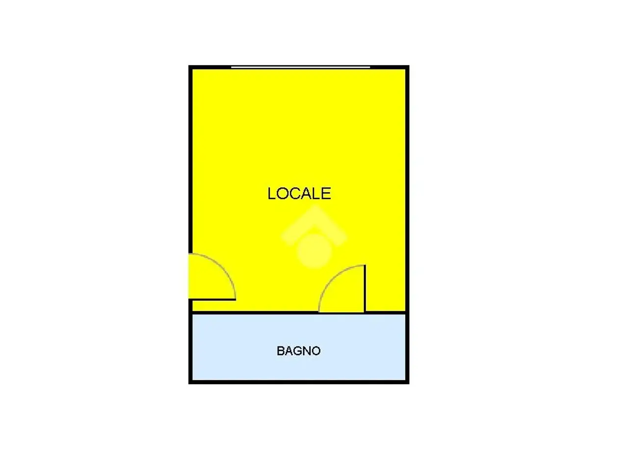 Negozio in Via Trevisani 142, Bari, {3} - Planimetria 1