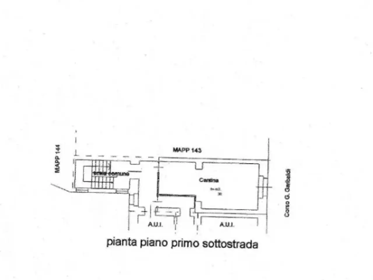Negozio in Piazza San Magno, Legnano, {3} - Planimetria 1