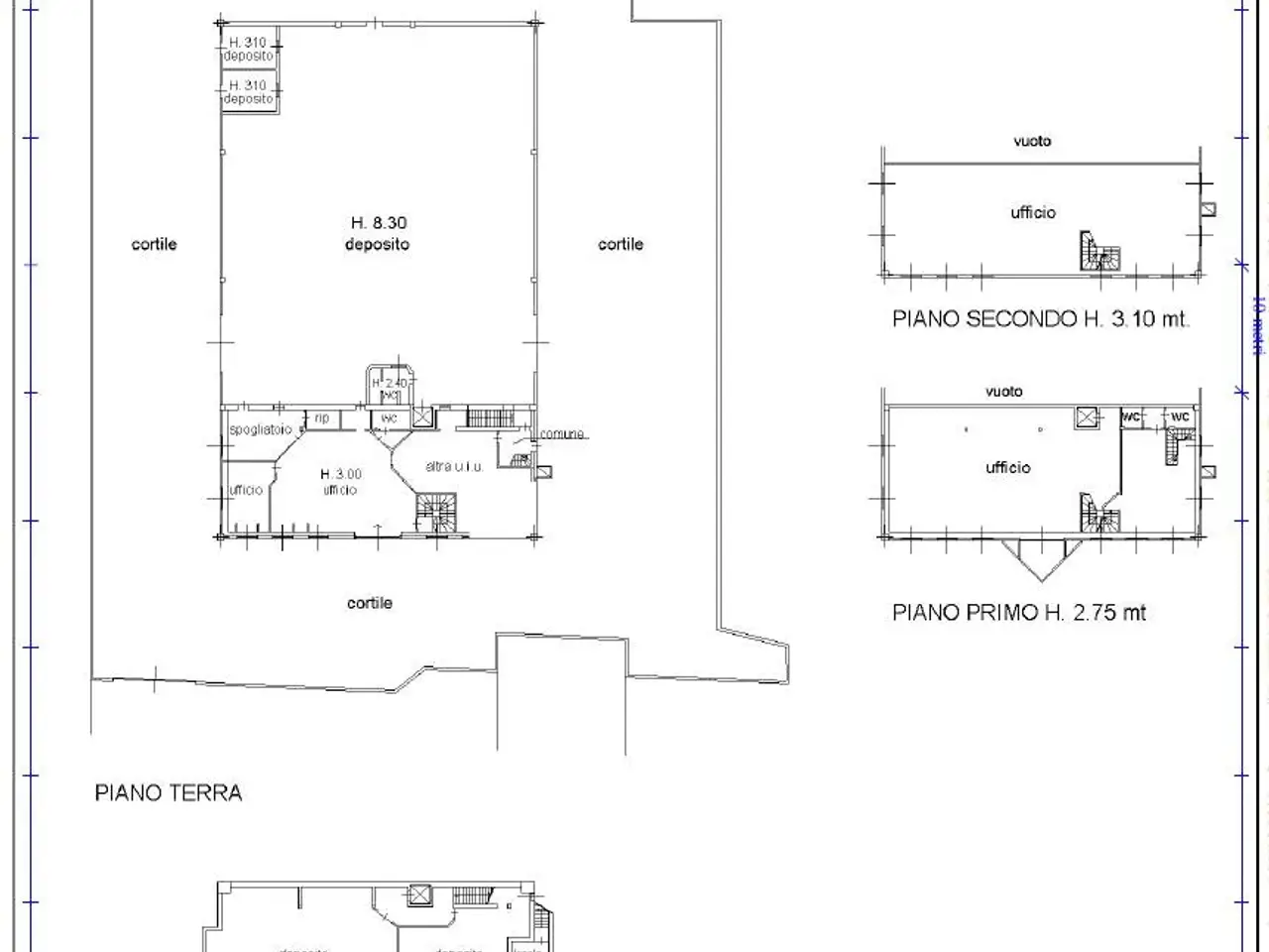 Capannone in , Paderno Dugnano, {3} - Planimetria 1
