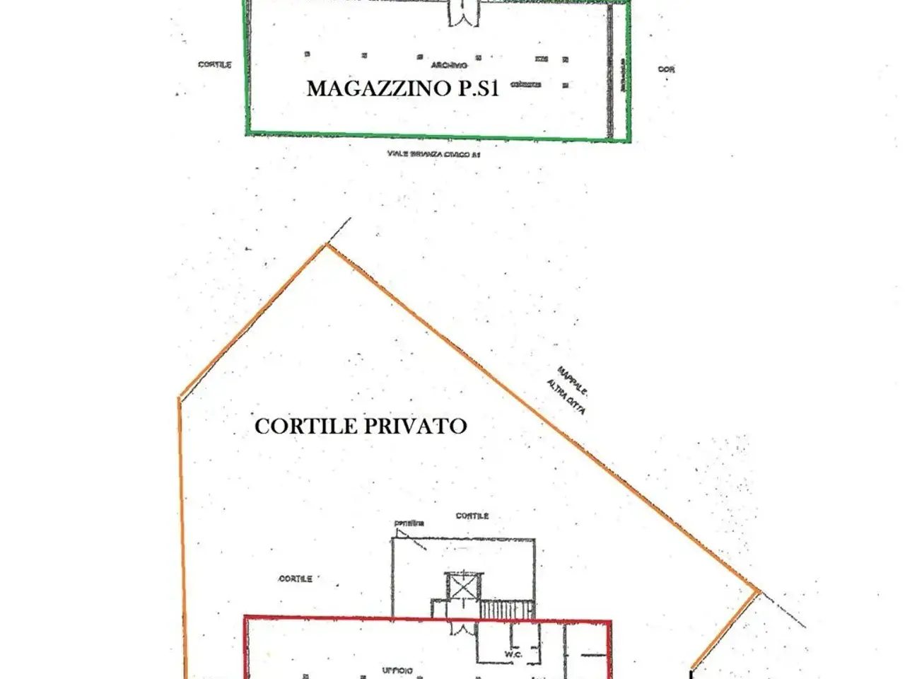 Capannone in Viale Brianza 81, Cologno Monzese, {3} - Planimetria 1