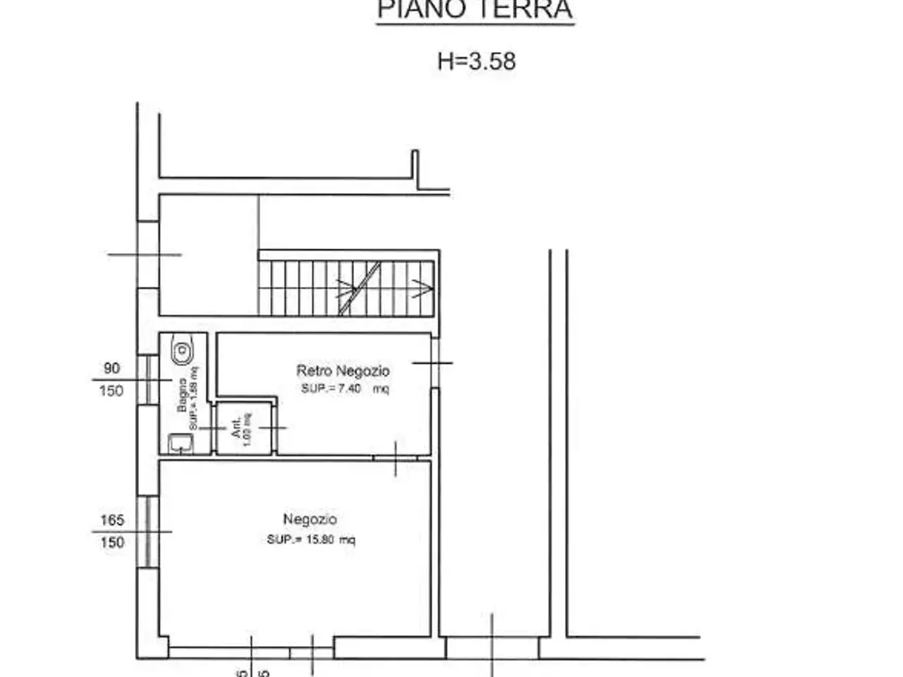 Ufficio in Strada Farnesiana 80, Piacenza, {3} - Planimetria 1